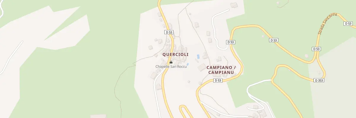 Plan du 2 Qua Santa Restituta à Rogliano