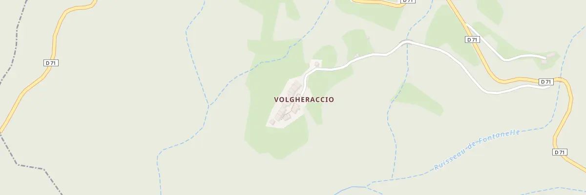 Plan du 5053 Volgheraccio à Felce