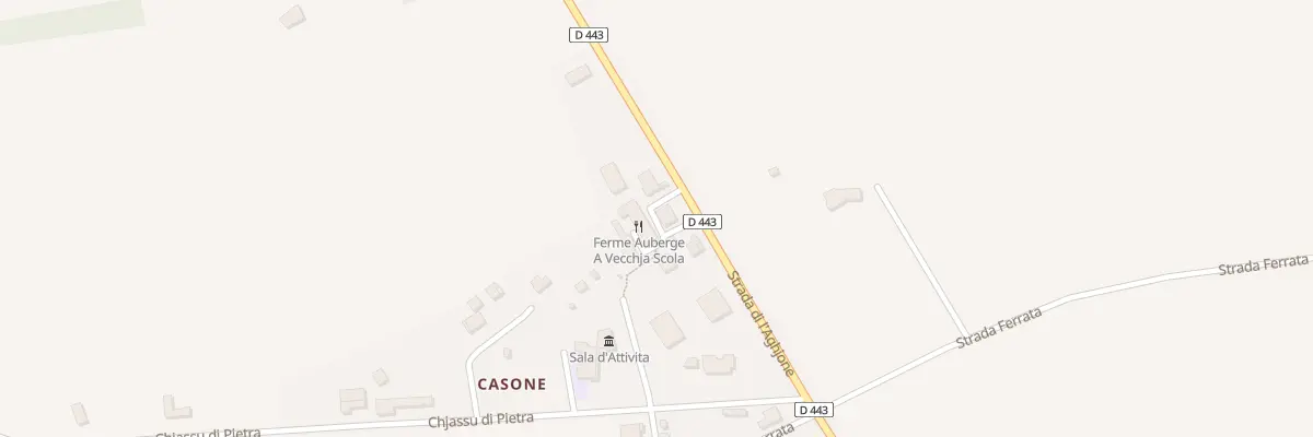 Plan du 5034 Aghione à Aghione