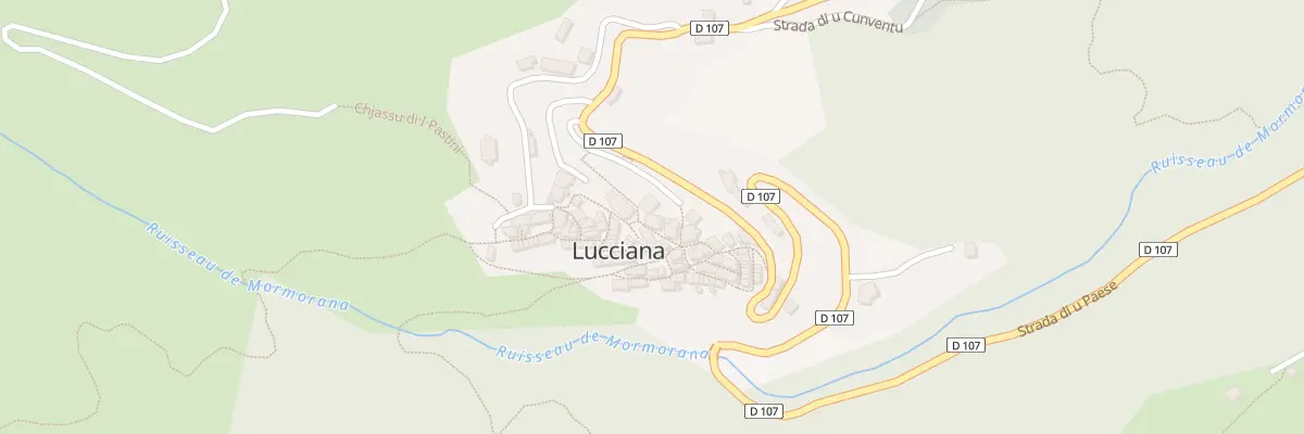 Plan du 5044 Au Village à Lucciana