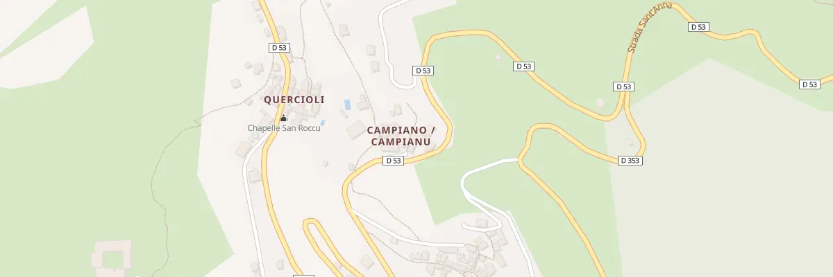 Plan du 22 Qua Sant’Andria à Rogliano
