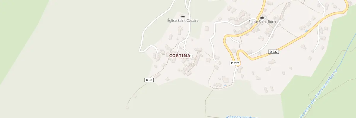Plan du 5104 Cortina Soprana à Pietracorbara