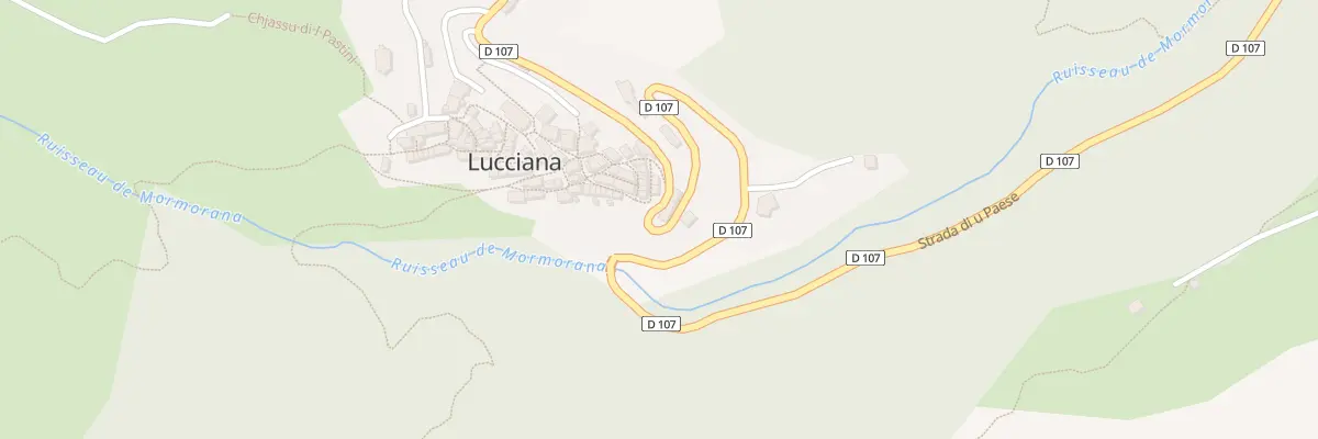 Plan du 5092 Orto Sotta La Casa à Lucciana