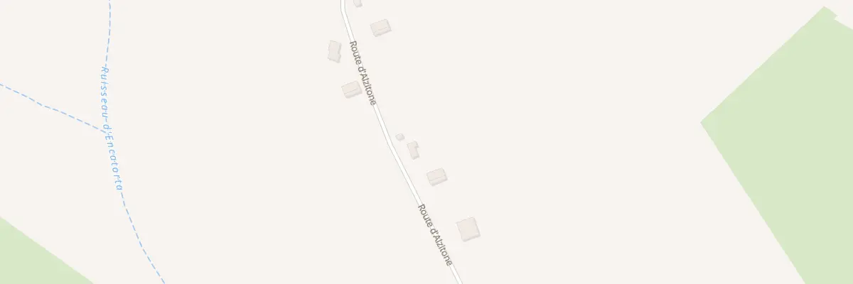 Plan du 1390 Rte d’Alzitone à Ghisonaccia