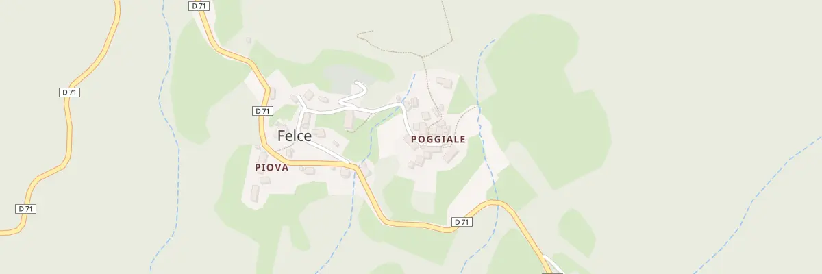 Plan du 5022 Poggiale à Felce