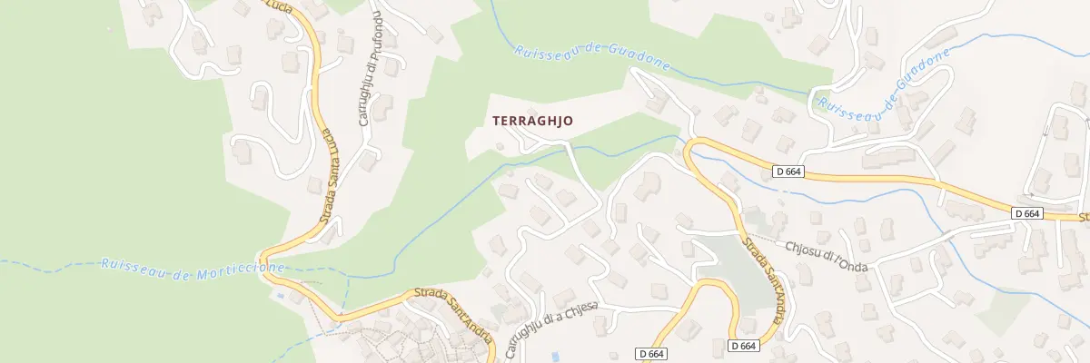 Plan du 167 Rue Carrughju Di U Terraghju à Biguglia