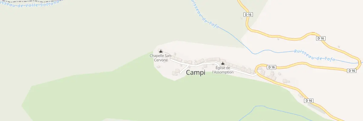 Plan du 5028 Campi à Campi