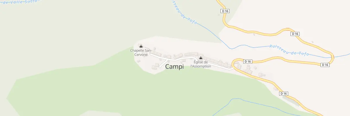 Plan du 38 Prt Traversa Santa Maria à Campi