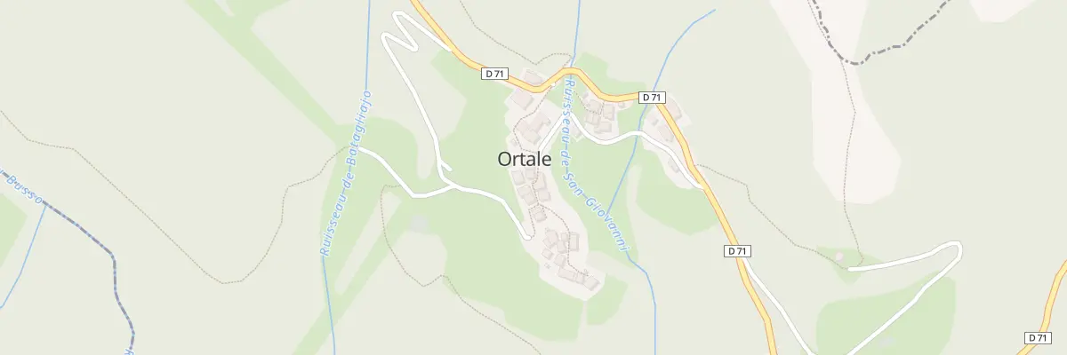 Plan du 5034 Ortale à Ortale