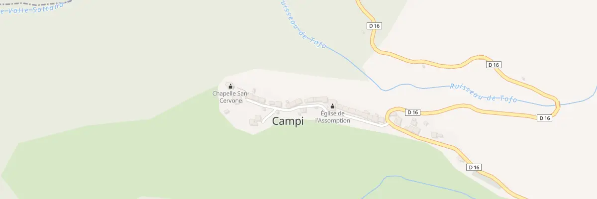 Plan du 32 Prt Traversa Santa Maria à Campi