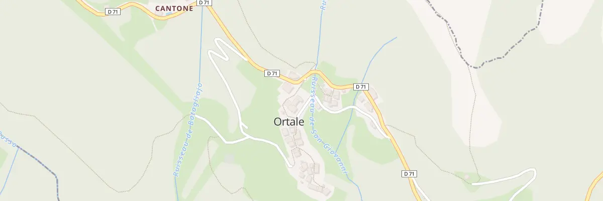 Plan du 5038 Ortale à Ortale