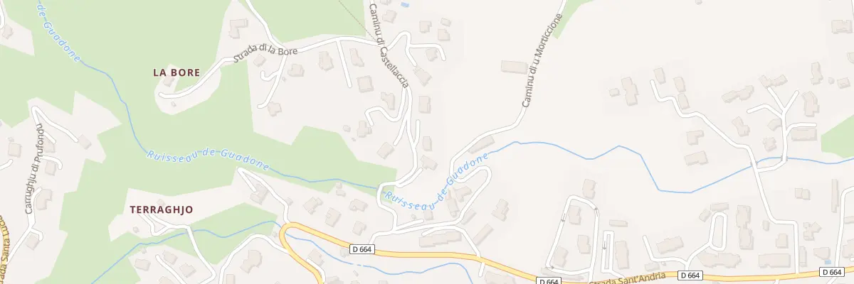 Plan du 130 Che Caminu Di Castellaccia à Biguglia
