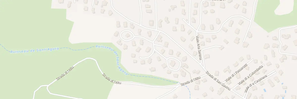 Plan du 12 All Viale Di U Pelicanu à Furiani