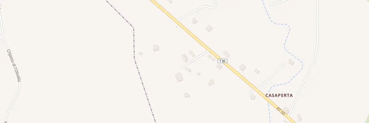 Plan du 5070 Olivella à Pancheraccia