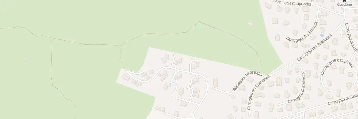 Plan du 370 Rue Carrughju Di A Radulaccia à Biguglia