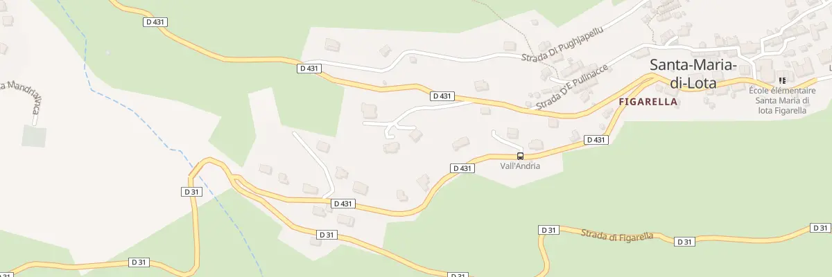 Plan du 105 Prt Stradella Di Vall’Andria à Santa-Maria-di-Lota