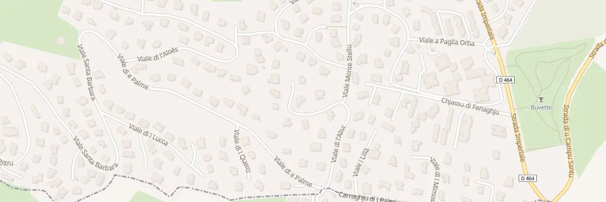 Plan du 4 All Viale Di I Pini à Furiani