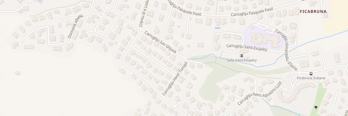 Plan du 5883 Rue des Alouettes à Biguglia