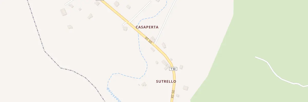 Plan du 5052 Casaperta à Pancheraccia