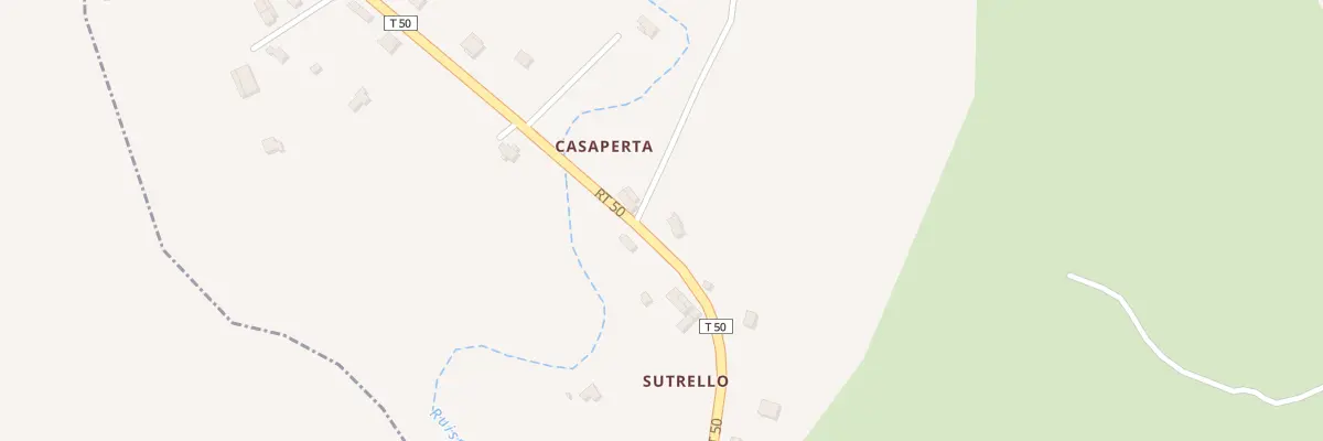 Plan du 5107 Casaperta à Pancheraccia