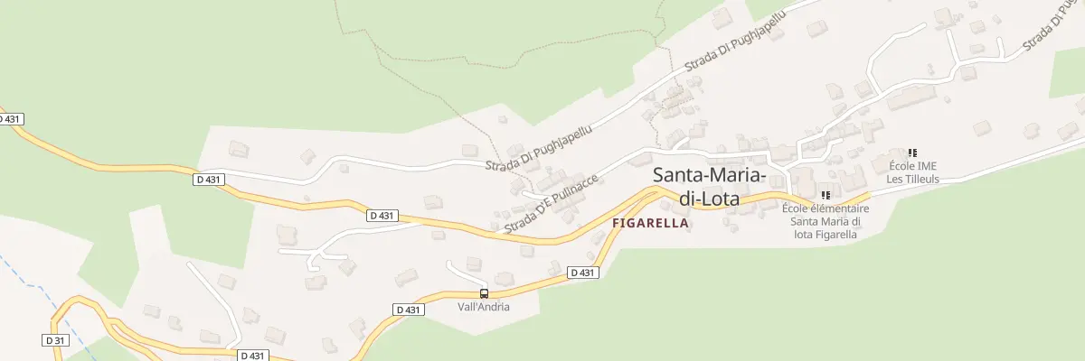 Plan du 5058 Polinacce à Santa-Maria-di-Lota