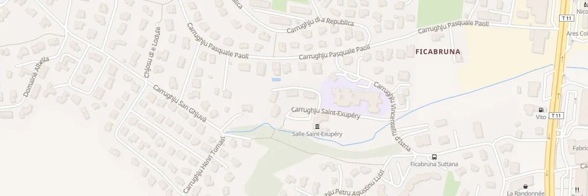 Plan du 5529 Res Les Roseraies à Biguglia