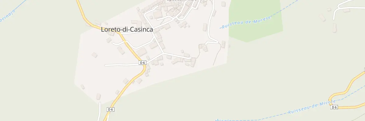 Plan du 5112 Poggio à Loreto-di-Casinca