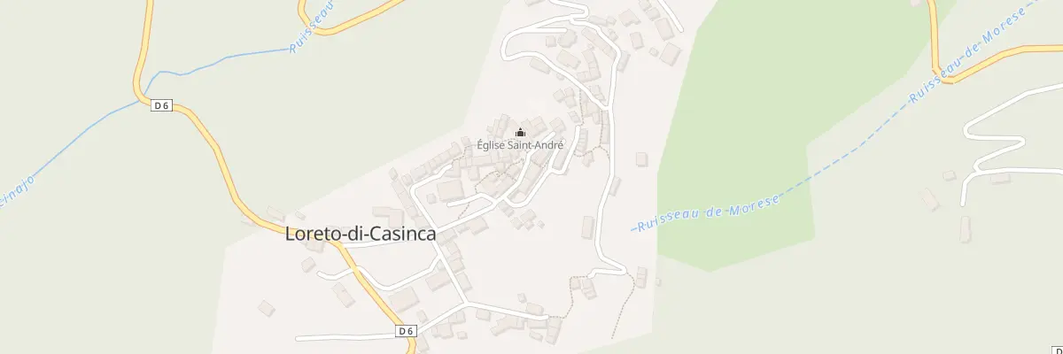 Plan du 5080 Loreto à Loreto-di-Casinca