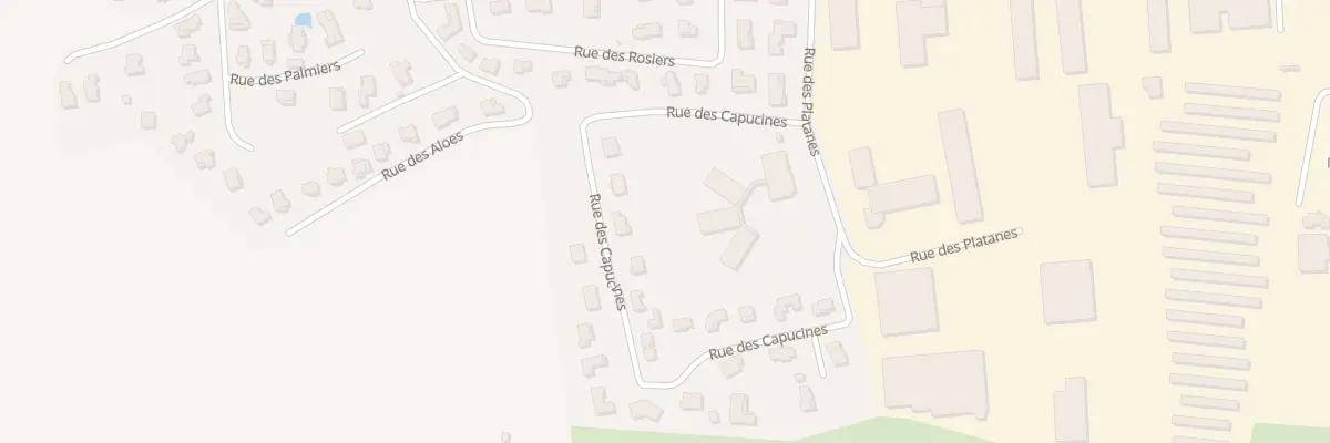 Plan du 174A Rue des Platanes à Borgo