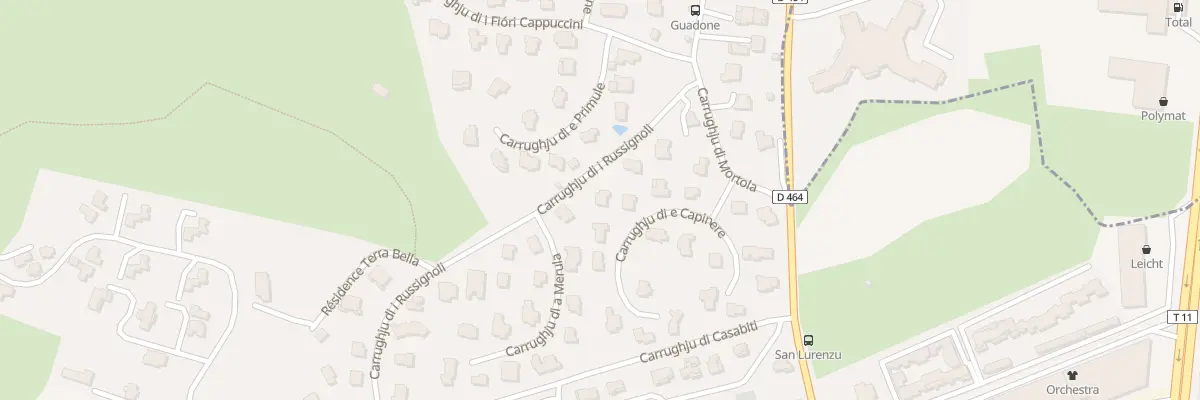 Plan du 5 Rue Carrughju Di I Russignoli à Biguglia