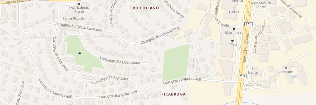 Plan du 5140G Figa Bruna à Biguglia