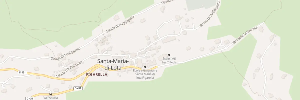 Plan du 16 Rue Stretta d’U Carrughju à Santa-Maria-di-Lota