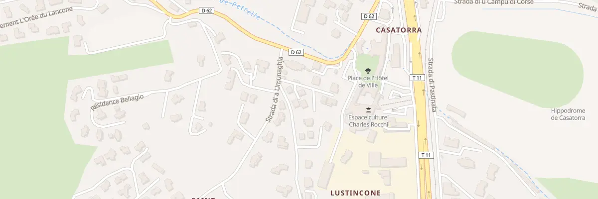 Plan du 17 Rte Strada Di A Limunaghja à Biguglia