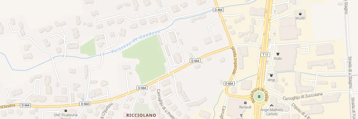 Plan de Res Saint Jean à Biguglia
