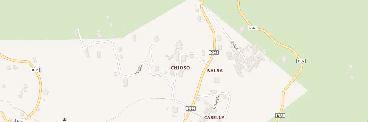 Plan du 5162 Chioso à Sisco
