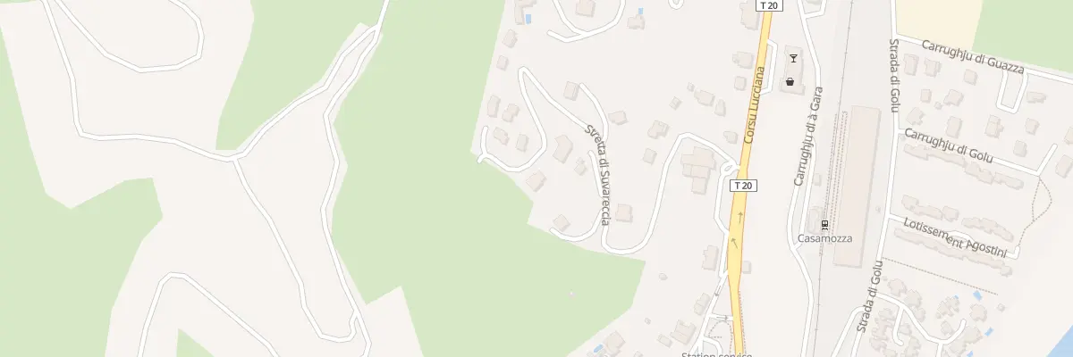 Plan du 543 Rle Stretta Di Suvareccia à Lucciana