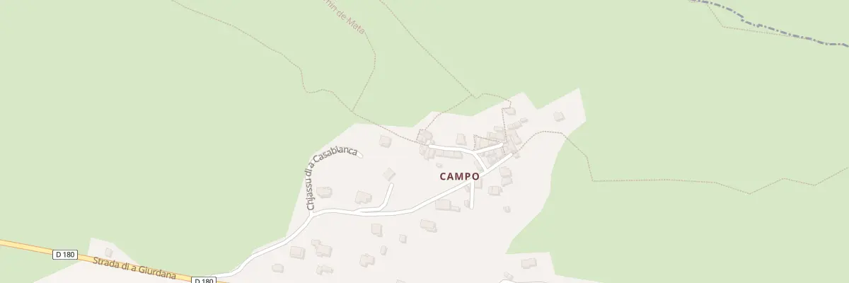 Plan du 1 Qua Carrughju Di A Torra à Luri