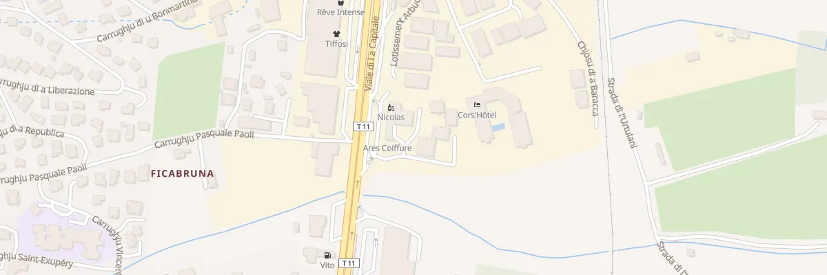Plan du 6292 Res Le Casanova à Biguglia