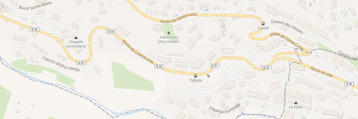 Plan du 440 Rte de Casevecchie à Ville-di-Pietrabugno