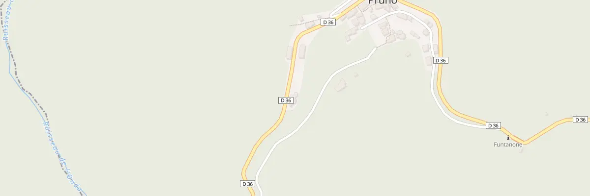 Plan du 309 Murciccia à Pruno