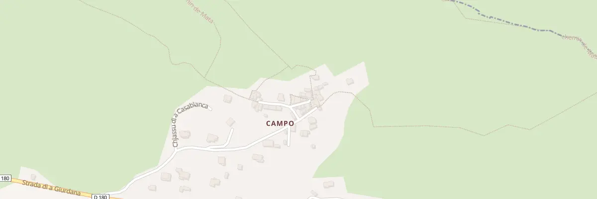 Plan du 7 Qua Carrughju Di A Torra à Luri