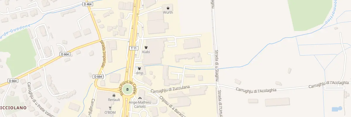 Plan du 115 Rue Carrughju Di Zucculana à Biguglia
