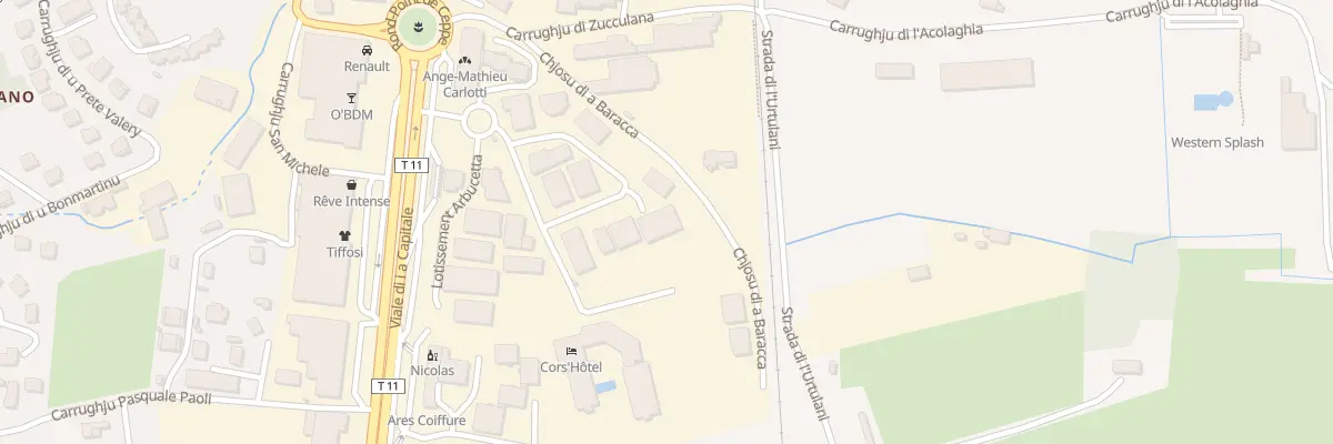 Plan du 1551 Lot Arbucetta à Biguglia