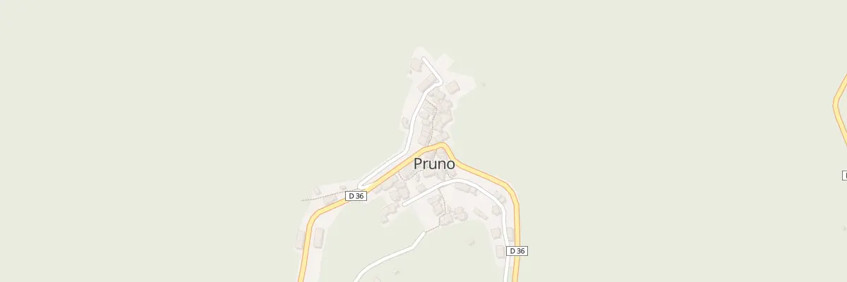 Plan du 5012 Pruno à Pruno
