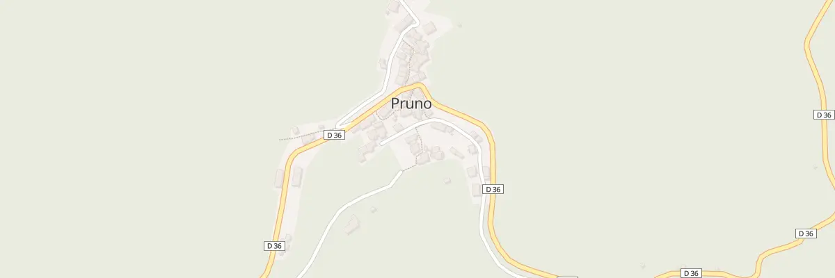 Plan du 5054 Pruno à Pruno