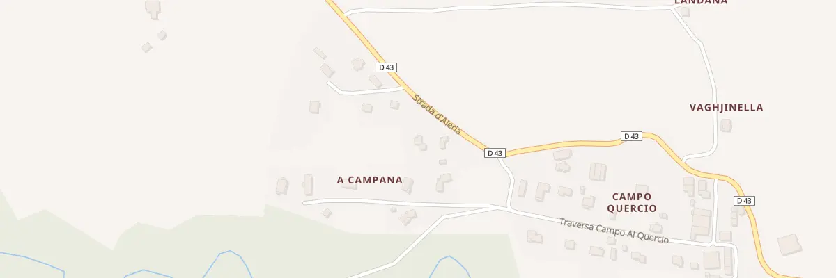 Plan du 5114 Campo Al Quercio à Antisanti