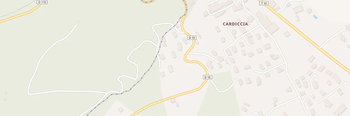 Plan du 1174 Cardiccia à Monte