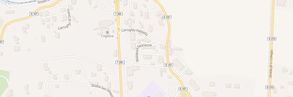 Plan de Res Sant Anna à Lucciana