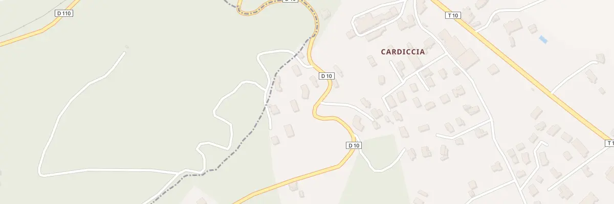 Plan du 2 Cardiccia à Monte