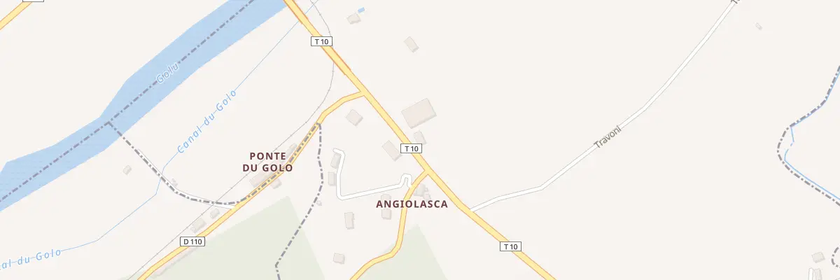Plan du 1 Qua Angiolasca à Vescovato